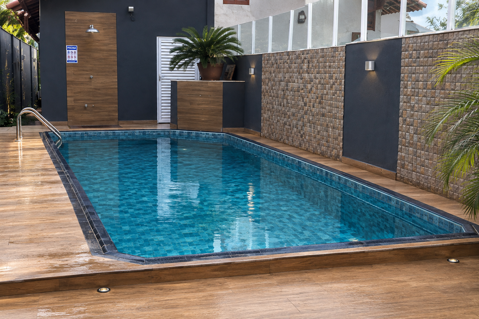 Casa com Piscina para Temporada no Jardim Imperador - Praia Grande